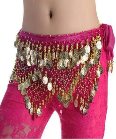 Lady Belly Dancing- Belt Colorful Waist Chain Belly Dance
